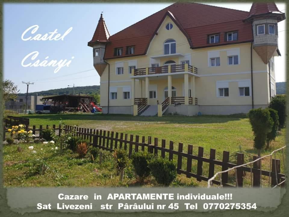 Apartamento Castle Csányi Livezeni  Exterior foto